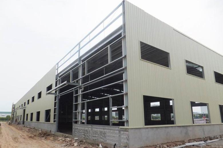 银川钢结构厂房施工流程！